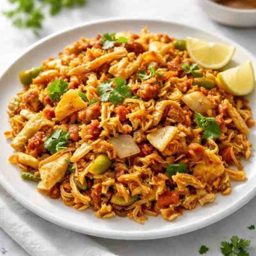 Egg Kothu Parotta