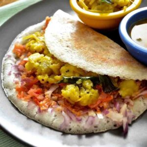 Onion Masala Dosa