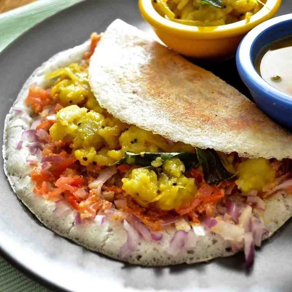 Onion Masala Dosa