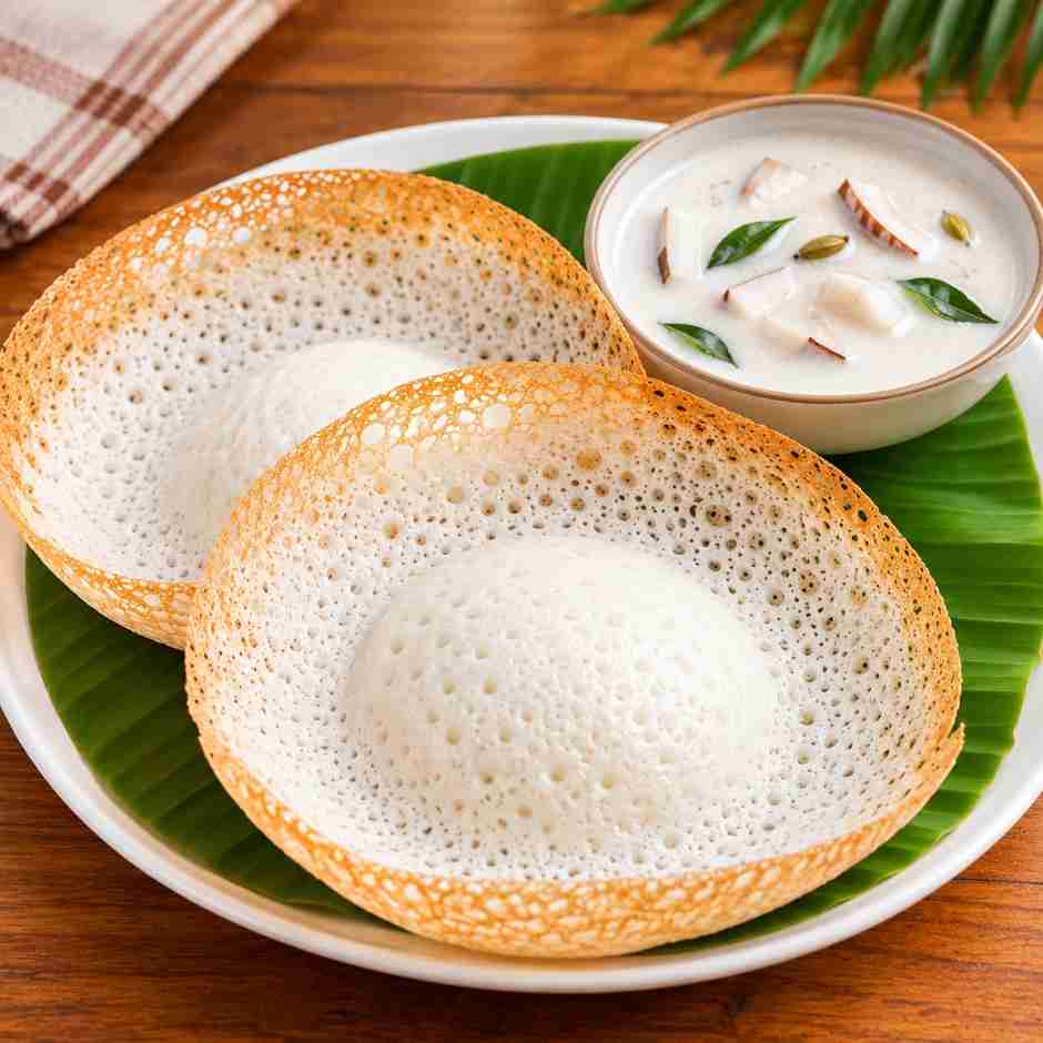 2 APPAM W COCONUT MILK