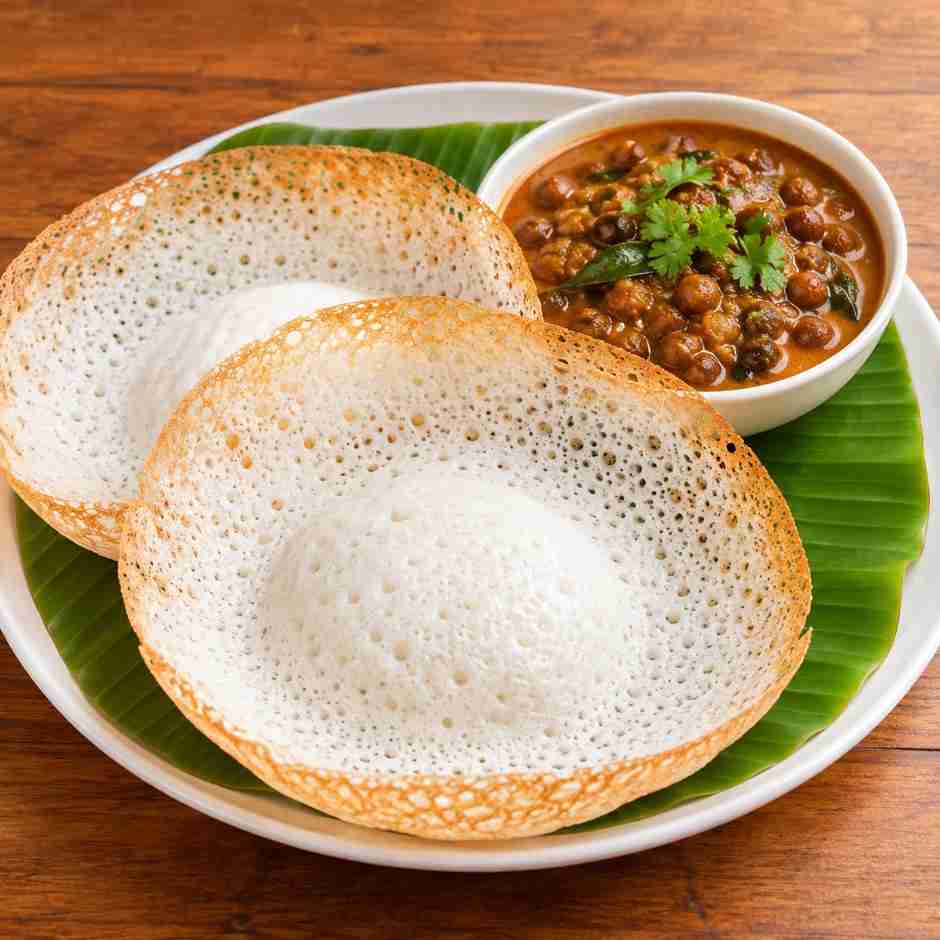 2 APPAM W KADALAI CURRY