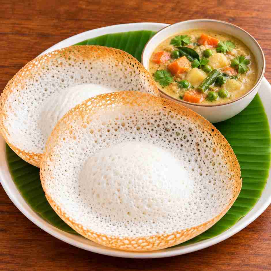 2 APPAM W VEG KURMA