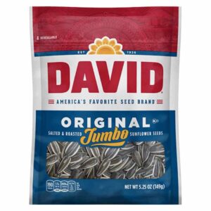 David sunflower roated salted 106g