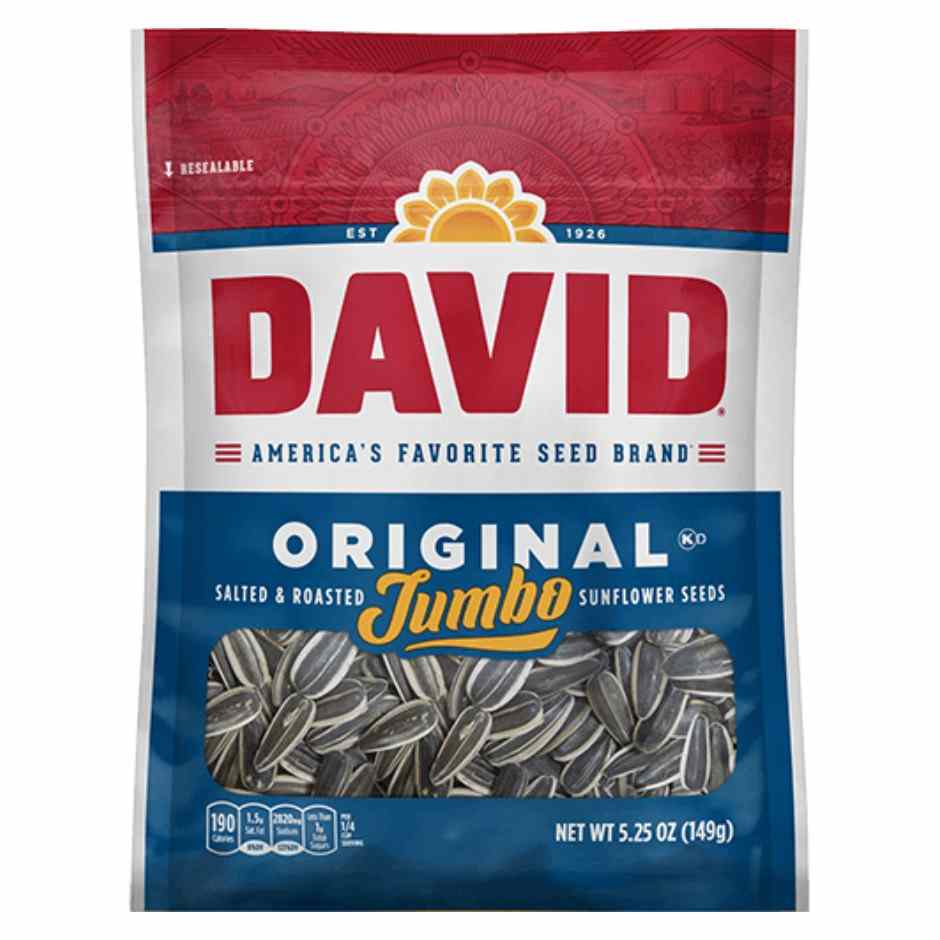 David sunflower roated salted 106g