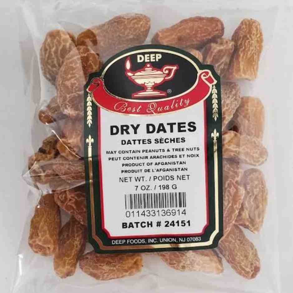 Deep Dry Dates 7oz