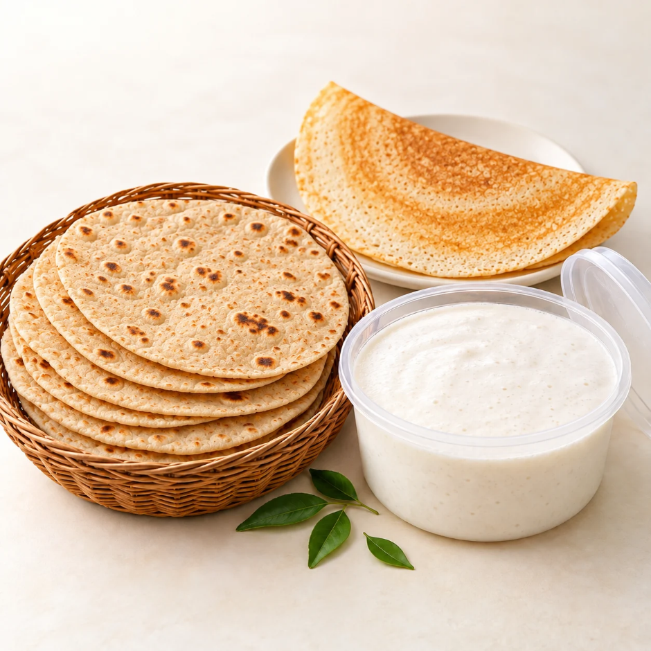Fresh Batters / Rotis