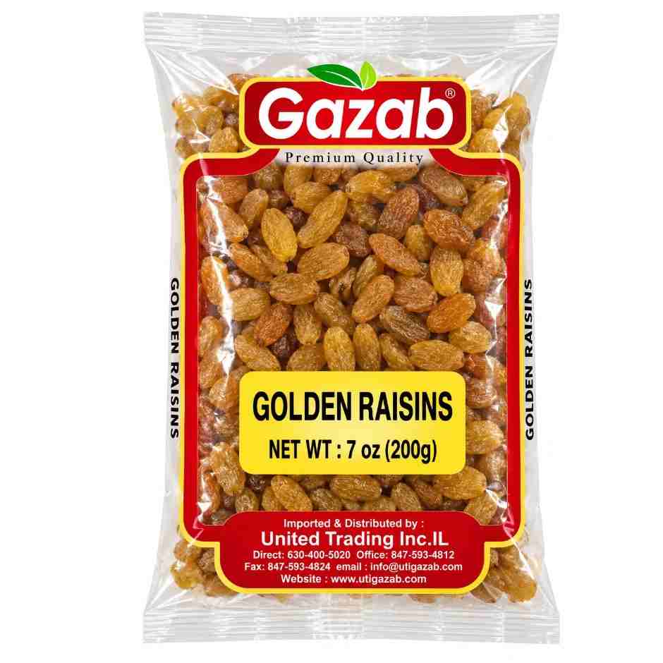 Gazab golden raisins 200g