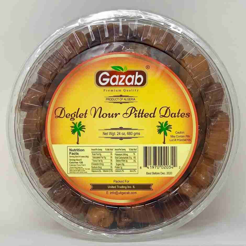 Gazab pitted dates 680g