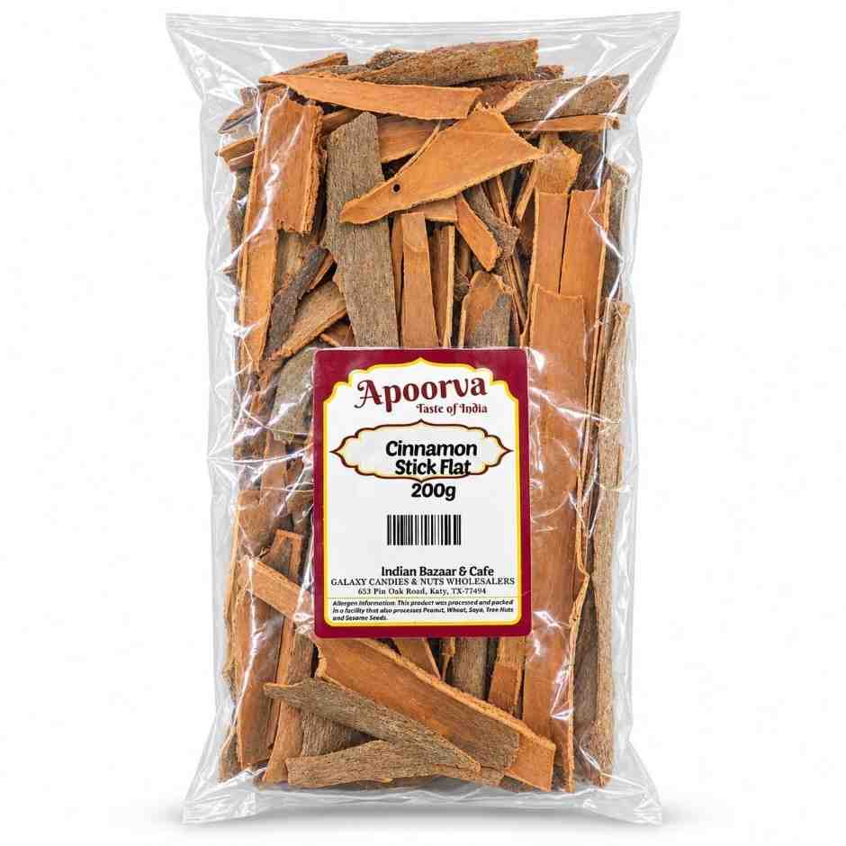 Apoorva Cinnamon Sicks Flat 200g