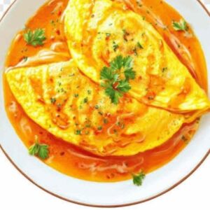 Curry Egg Omelette