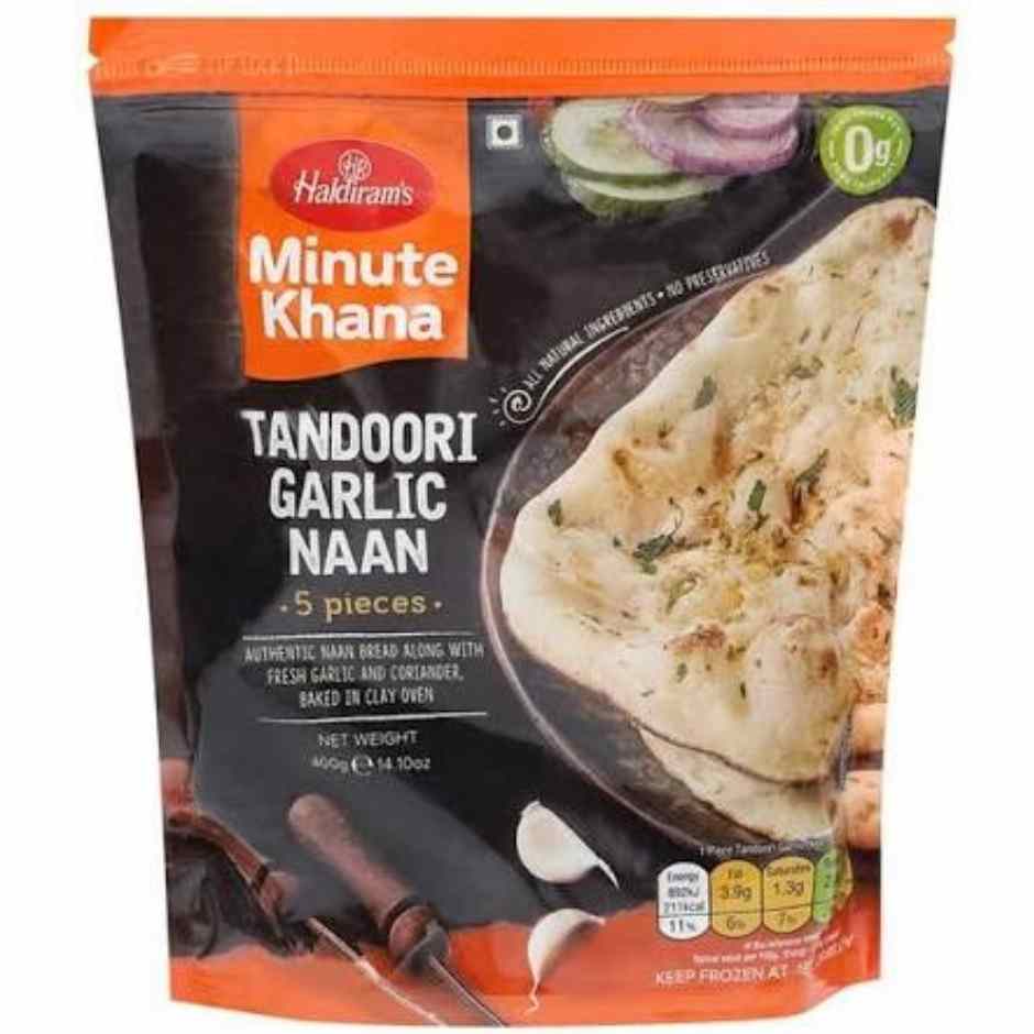 Haldirams tandoori garlic naan 5