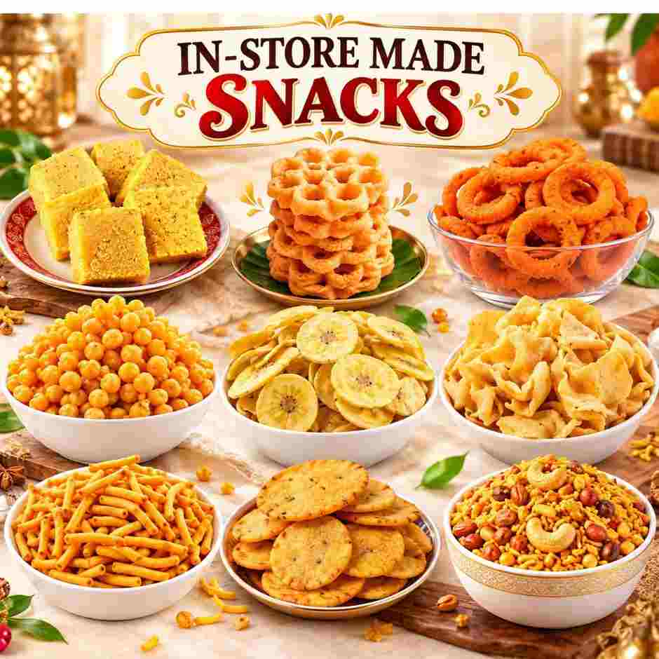 In store Made Apoorva Snacks