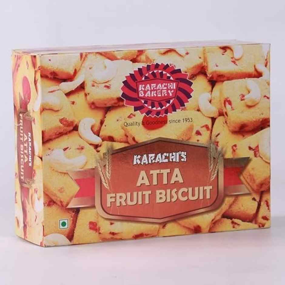 Karachi's Atta Fruit biscuit 400g