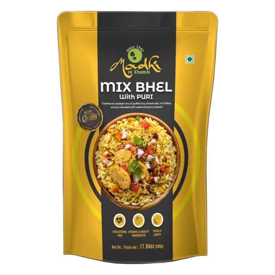 Madhi Bhel Mix with Puri 500g
