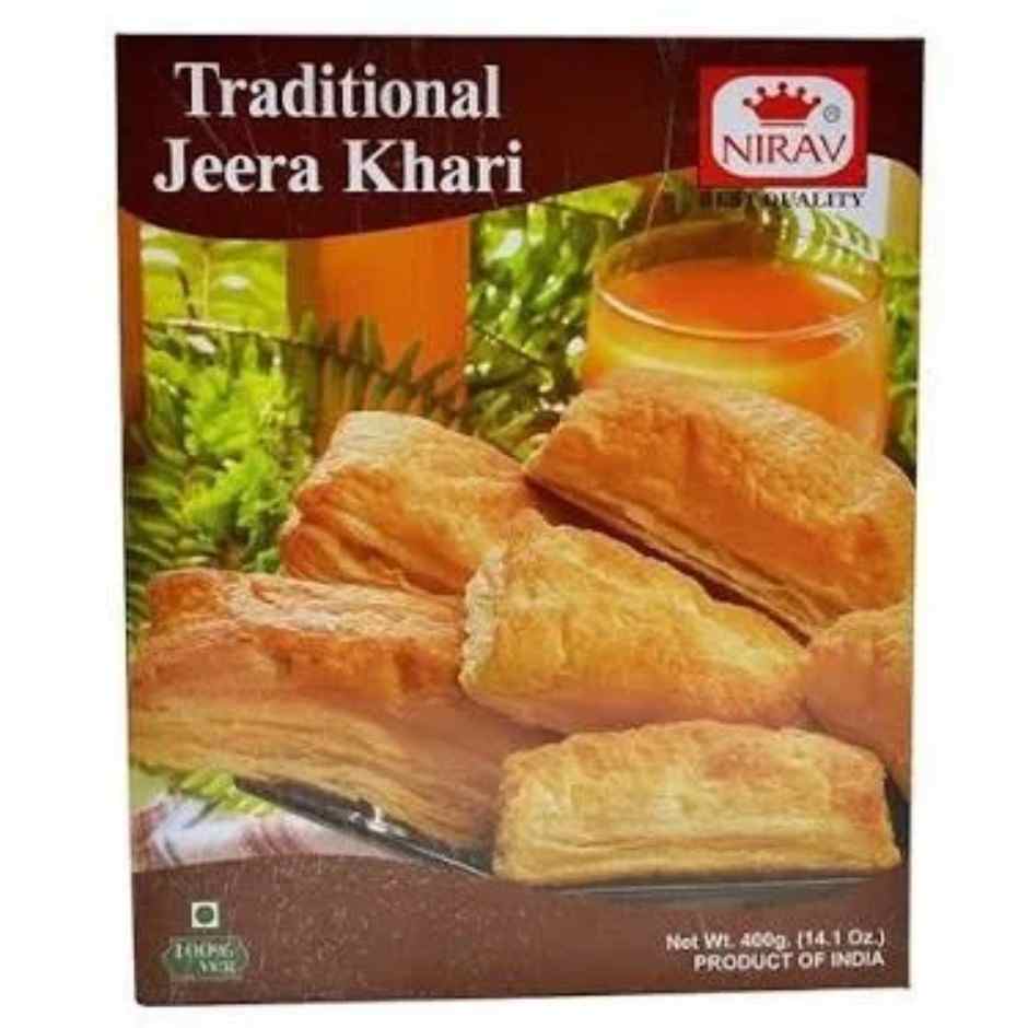 Nirav Jeera Khari Puff Pastry 400g