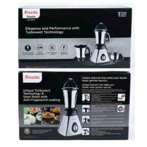 Preethi Steele Mixer grinder
