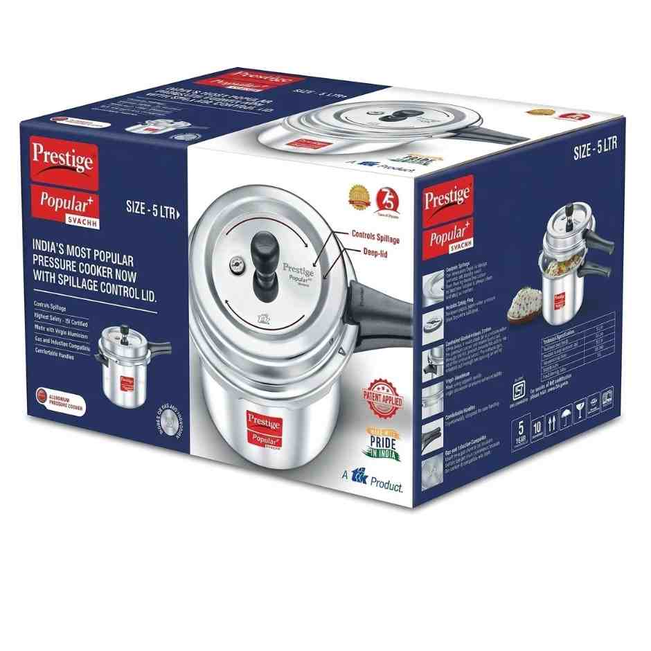 Prestige 5Ltr pressure cooker