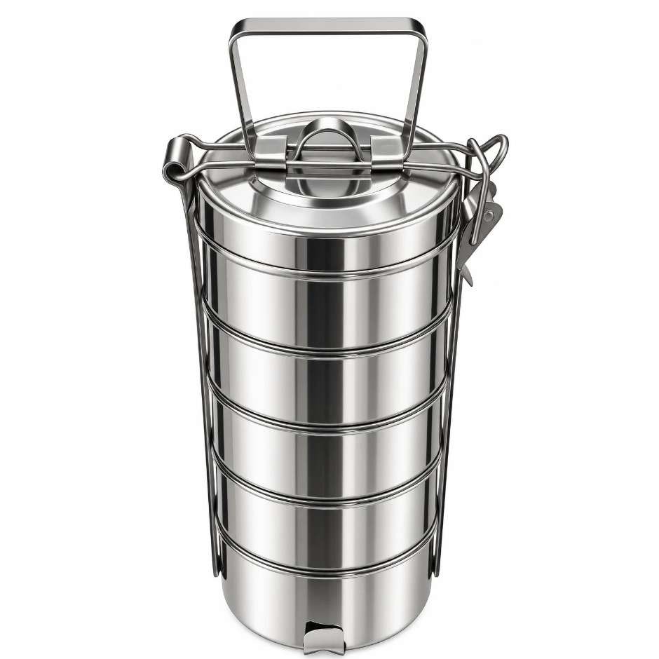 SS 5 stack Lunch Carrier