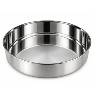 Salem SS Round plate small