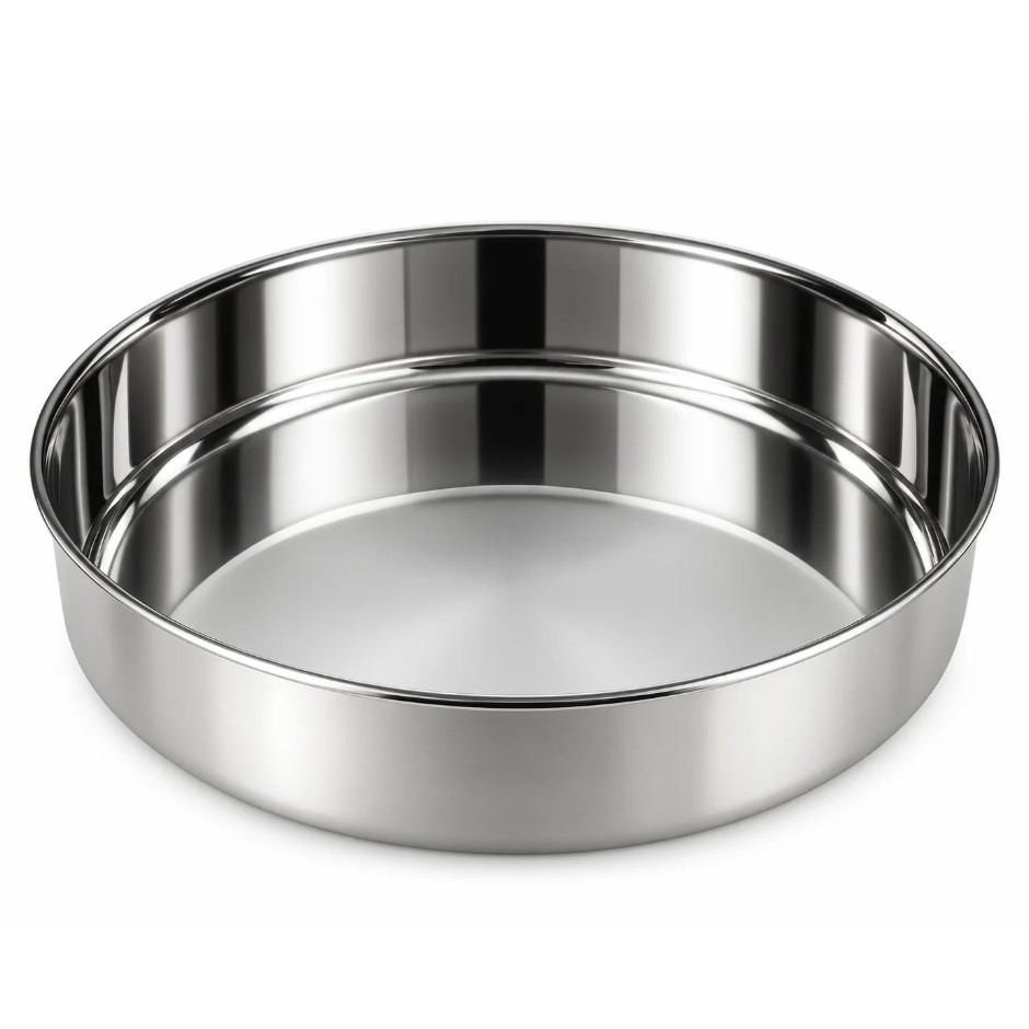 Salem SS Round Plate Small
