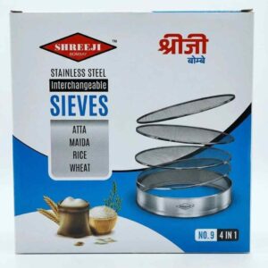 Shreeji stainless steel sieves