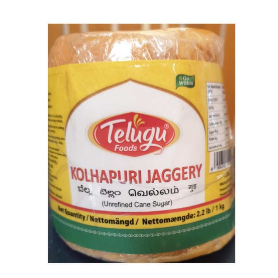 Telugu Kolhapuri Jaggery 2lb