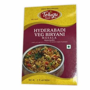 Telugu Hyderabadi Veg Biryani 100g