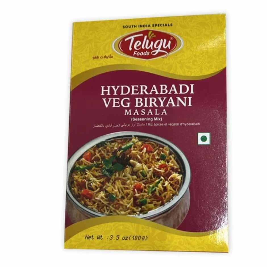 Telugu hyd veg biriyani 100g