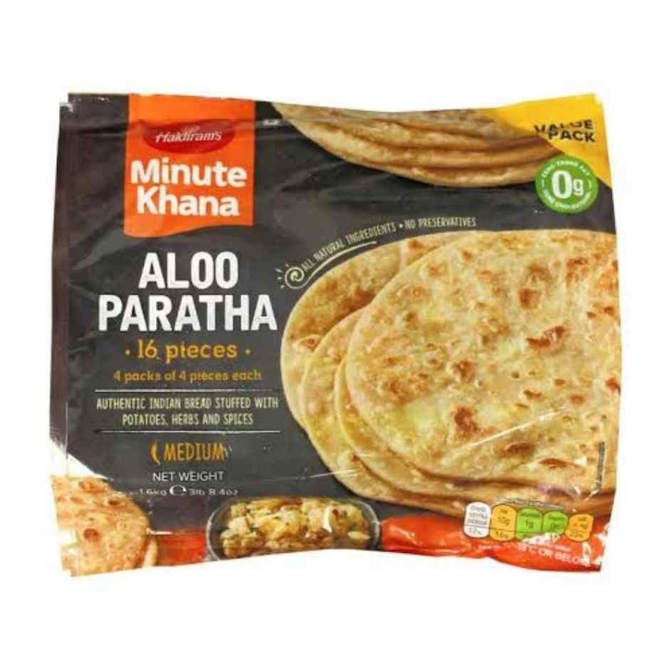 haldirams aloo paratha 16pcs