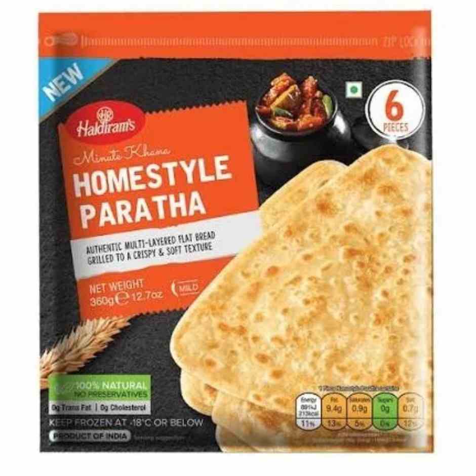 haldirams homestyle paratha 6pcs