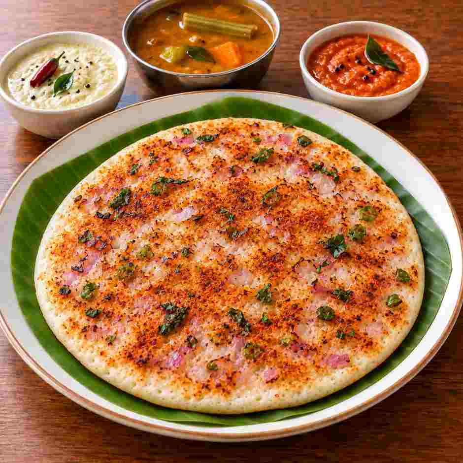 onion podi uthappam